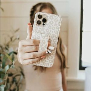 Walli Case IPhone 14 Pro Blushing Leopard